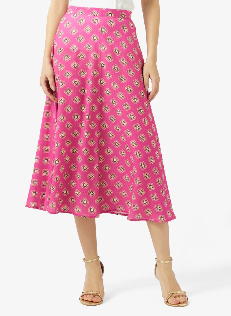 ELLA Printed Skirt - Image 1